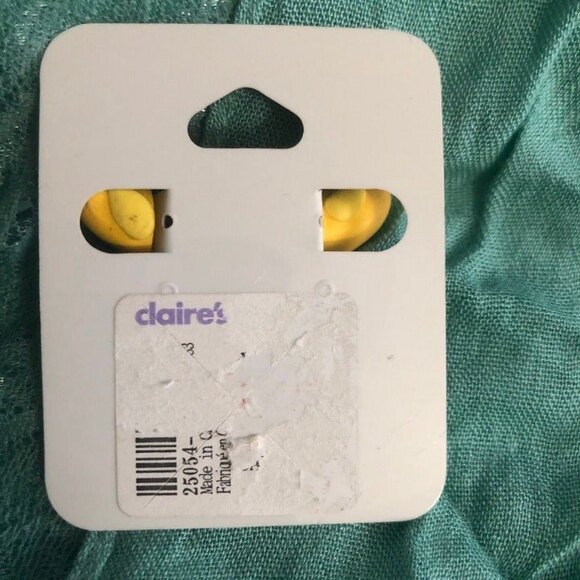 Claire's Double Sided Ducky Pierced Stud Earrings NOC - Picture 5 of 8